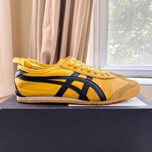 Onitsuka Tiger Mexico 66 ASICS Sneaker Shoes in Yellow Black Kill Bill